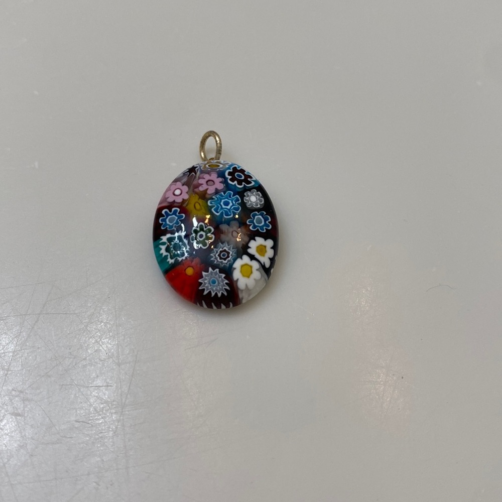 Glass pendant- no chain
